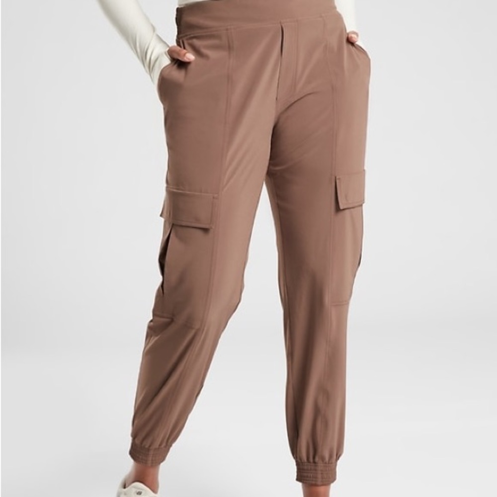 Athleta Brown Chelsea Utility Jogger Womens Size 16 Athletic PLUS